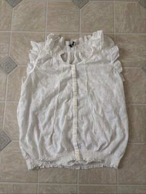 Loft Eyelet Top